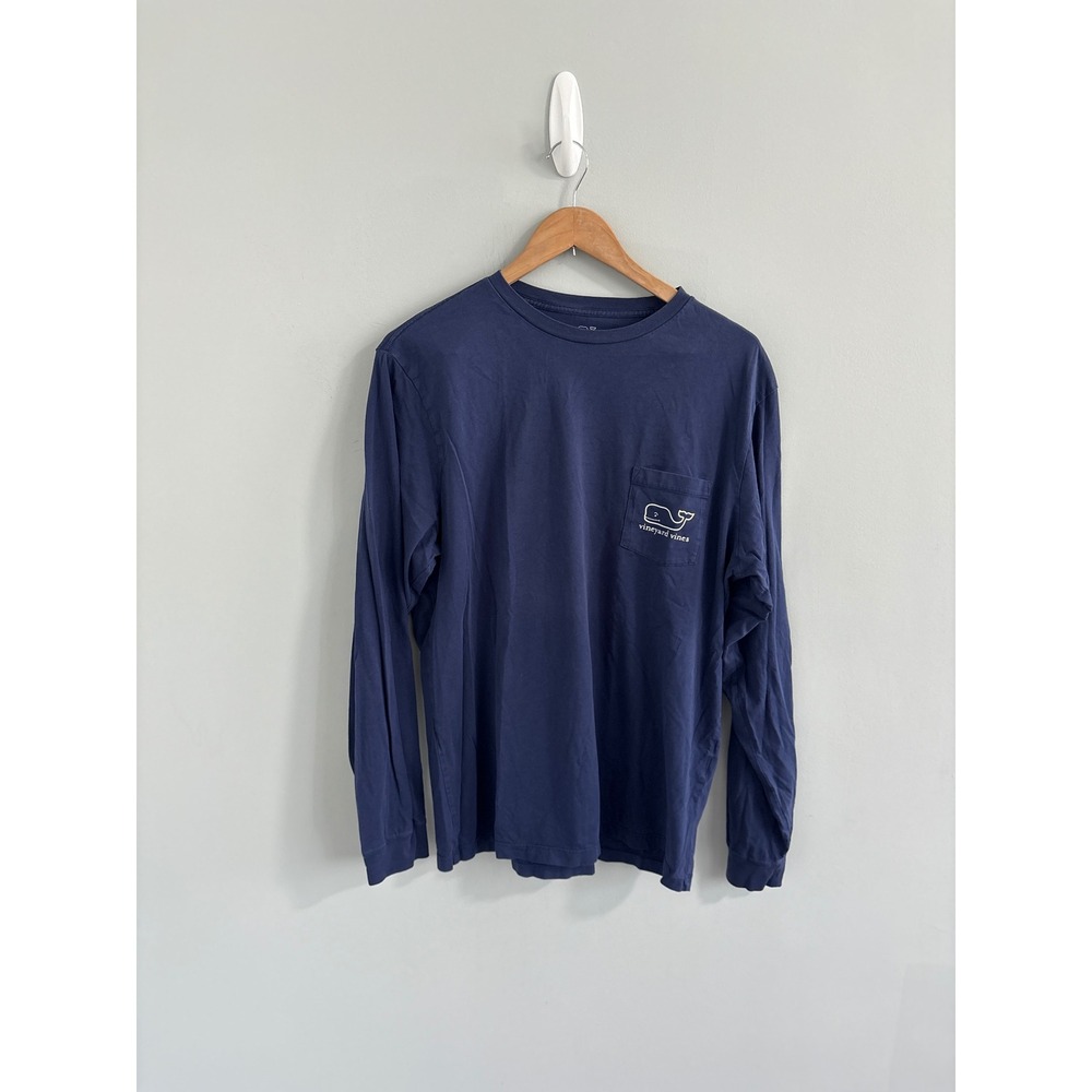 Vineyard Vines Long Sleeve Christmas T-Shirt Size Medium